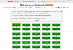 Multiplication| flashcards